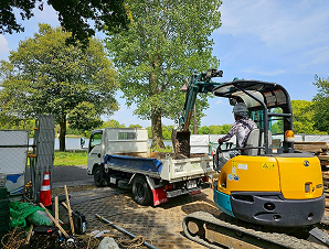 施工実績画像３｜東京の土木工事・造園工事・重機オペレーター業は株式会社拓優